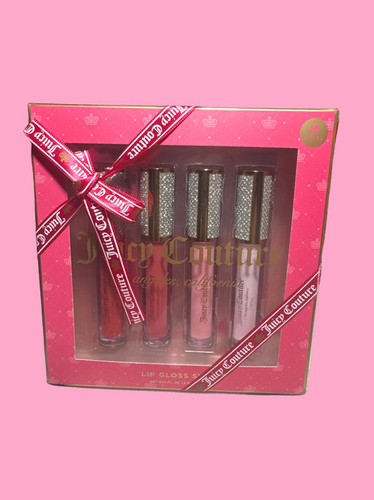 Juicy couture lip, gloss, multicolor, shades of pink